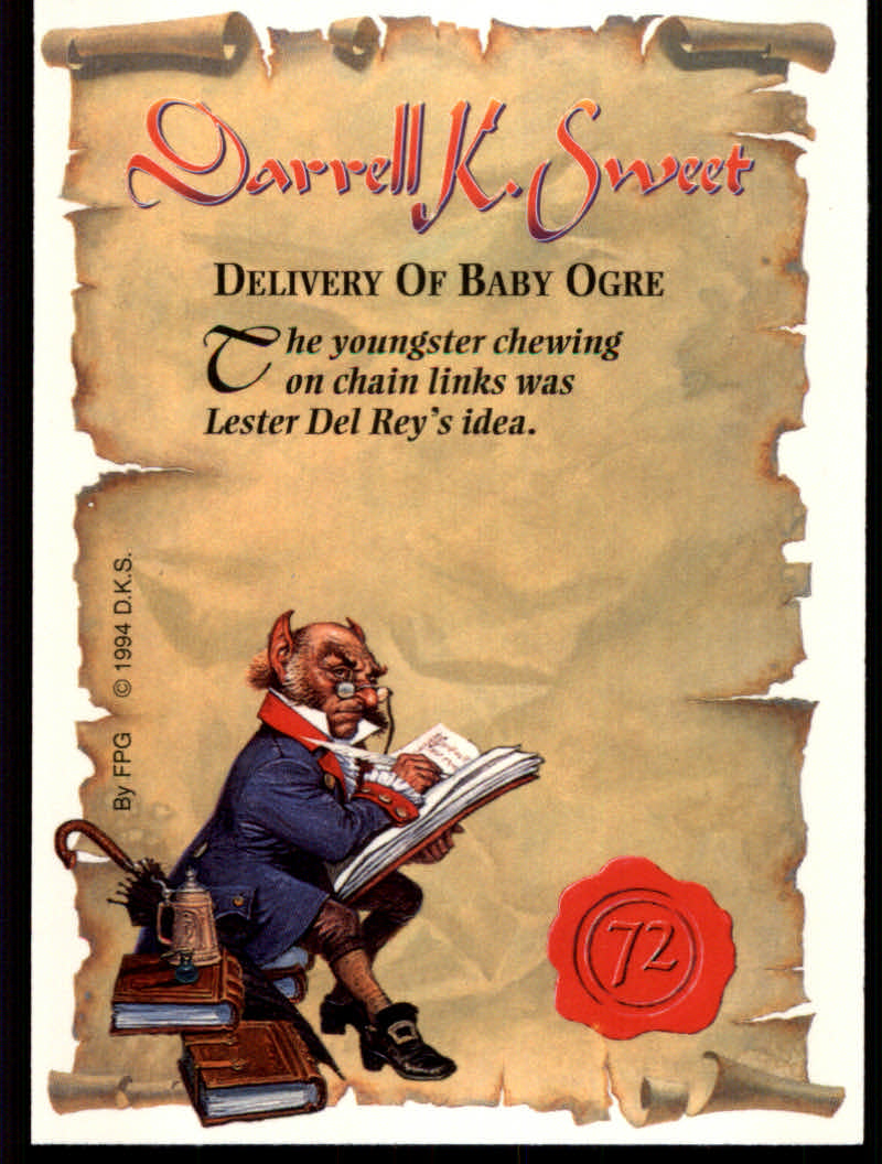 Darrell K. Sweet, The Fantasy Art of (1994 FPG) Cards - Picture 143 of 183