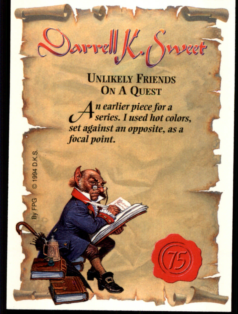 Darrell K. Sweet, The Fantasy Art of (1994 FPG) Cards - Picture 149 of 183