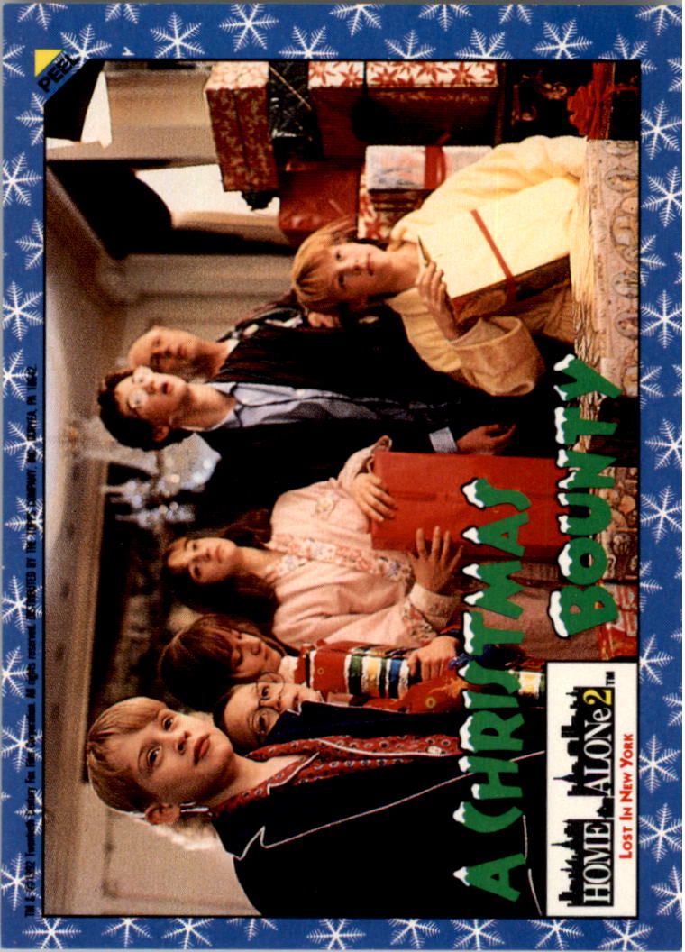 1992 Topps Home Alone 2 Stickers #NNO A Christmas Bounty