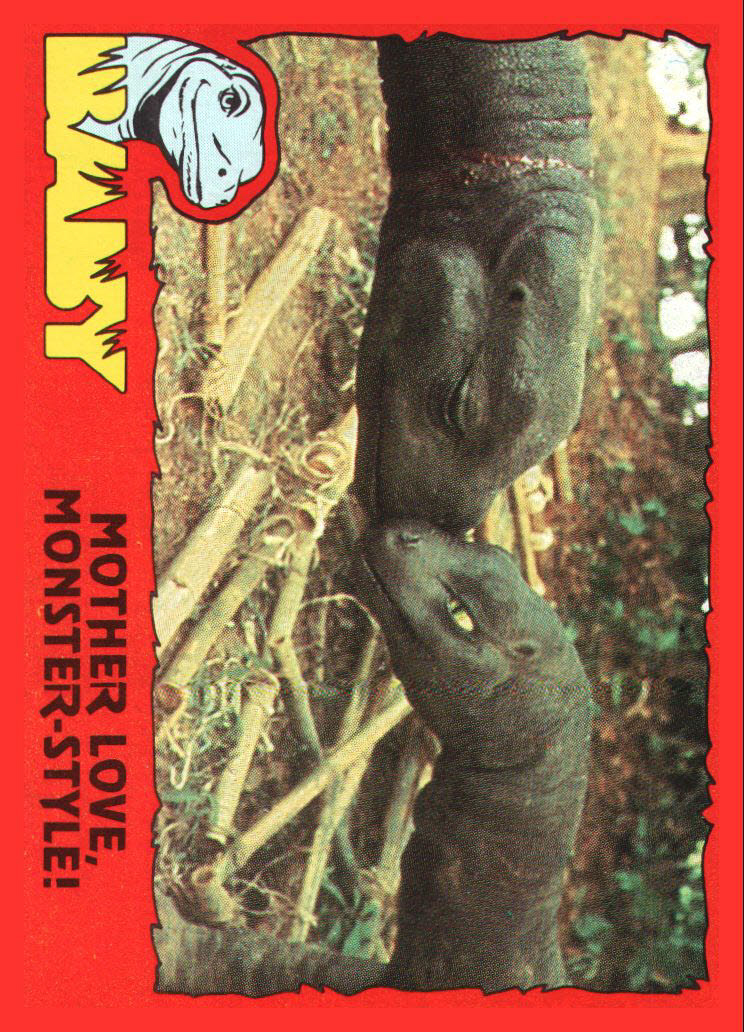 1985 Topps Baby #64 Mother Love, Monster-Style
