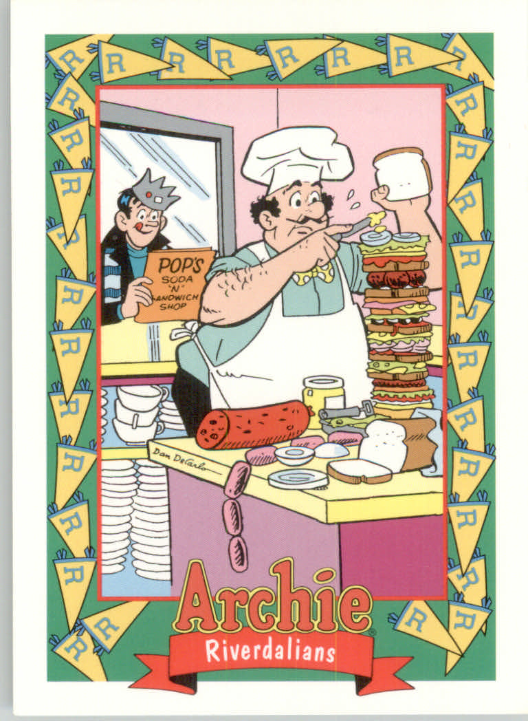 1992 SkyBox Archie #100 Pop Tate