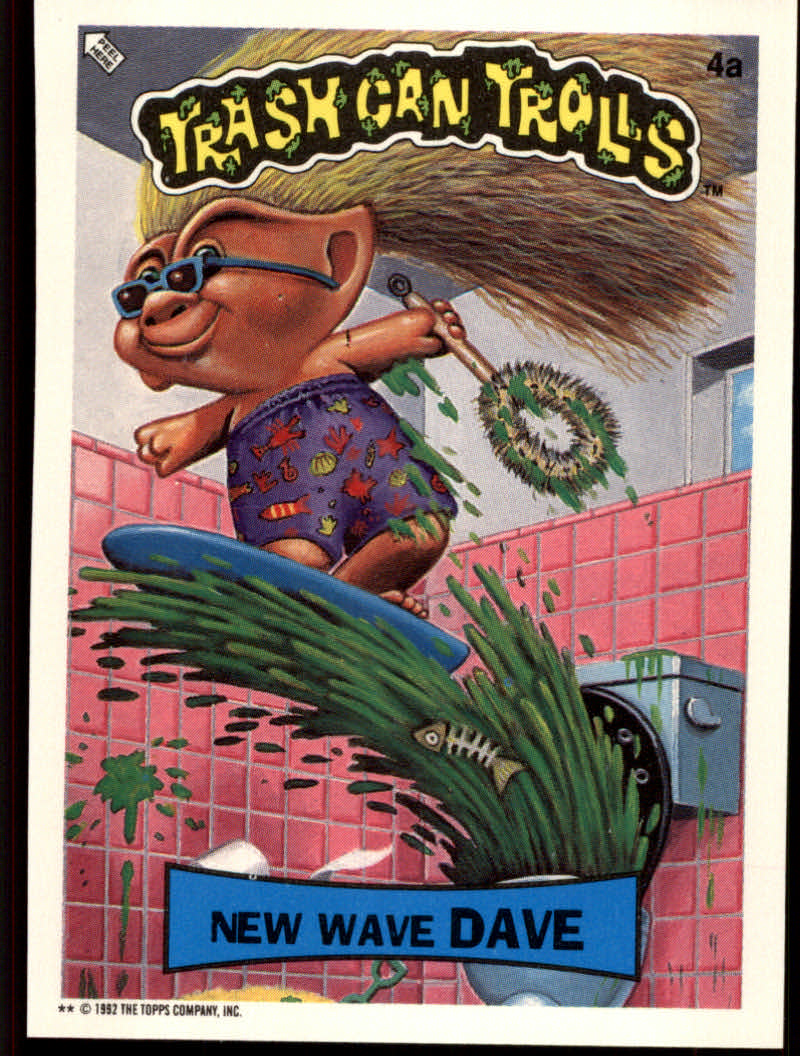Trash Can Trolls (1992 Topps) "Main Set" Sticker Cards #1a to #44b - Picture 14 of 177