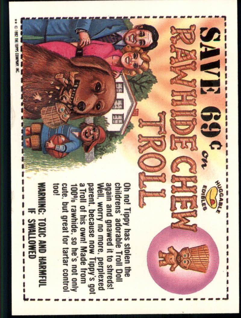 Trash Can Trolls (1992 Topps) "Main Set" Sticker Cards #1a to #44b - Picture 27 of 177