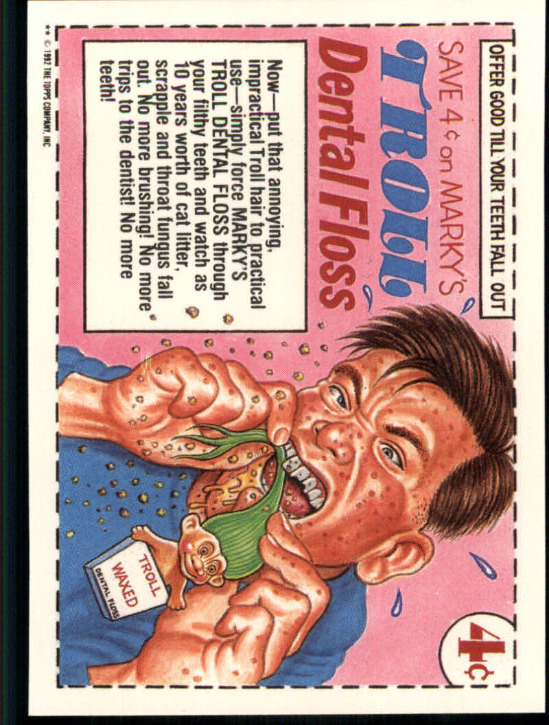Trash Can Trolls (1992 Topps) "Main Set" Sticker Cards #1a to #44b - Picture 39 of 177
