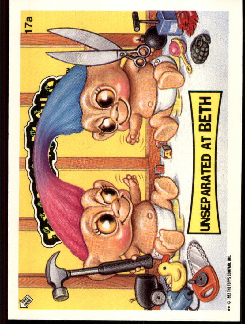 Trash Can Trolls (1992 Topps) "Main Set" Sticker Cards #1a to #44b - Picture 66 of 177
