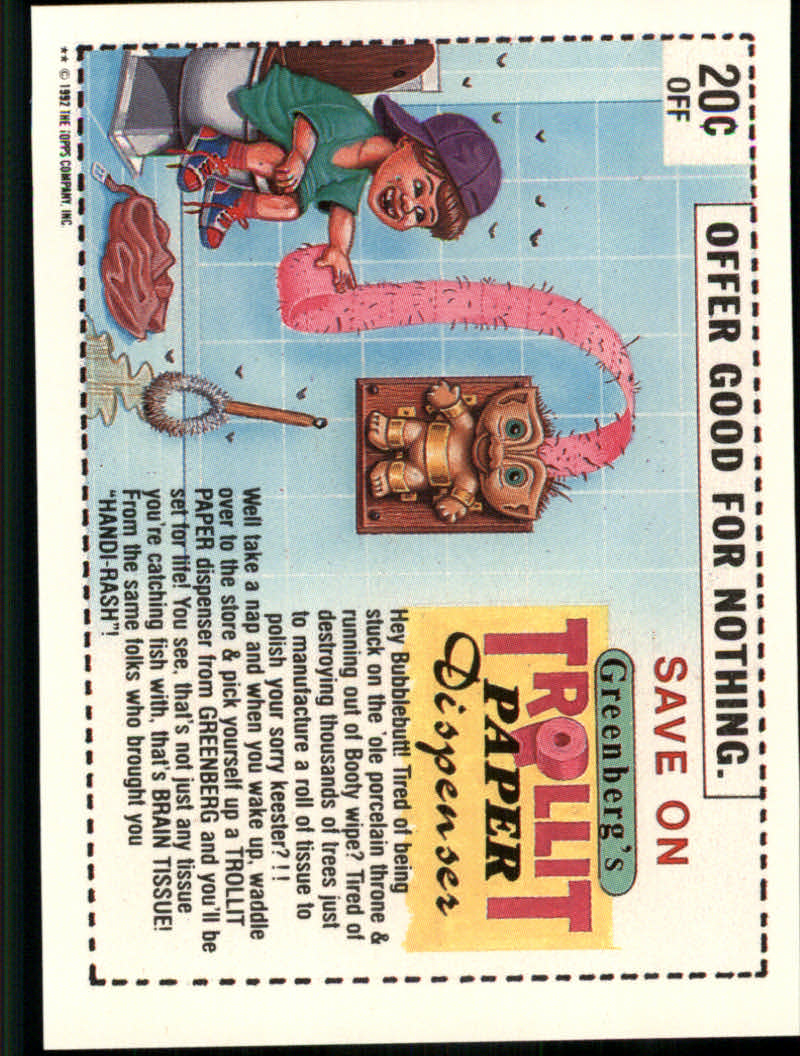 Trash Can Trolls (1992 Topps) "Main Set" Sticker Cards #1a to #44b - Picture 71 of 177