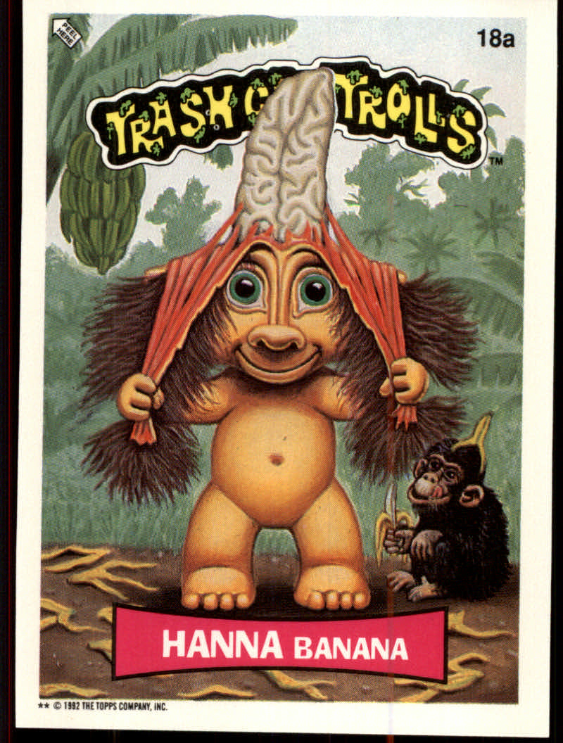 Trash Can Trolls (1992 Topps) "Main Set" Sticker Cards #1a to #44b - Picture 70 of 177