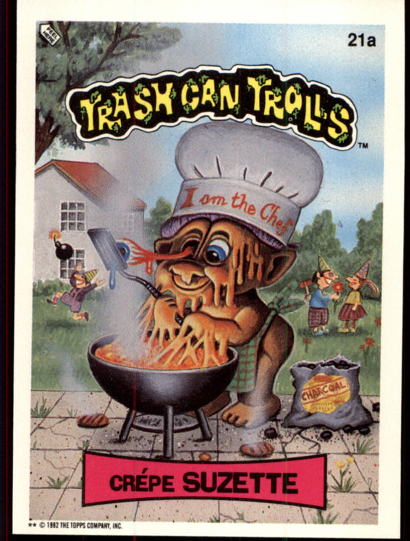 Trash Can Trolls (1992 Topps) "Main Set" Sticker Cards #1a to #44b - Picture 82 of 177