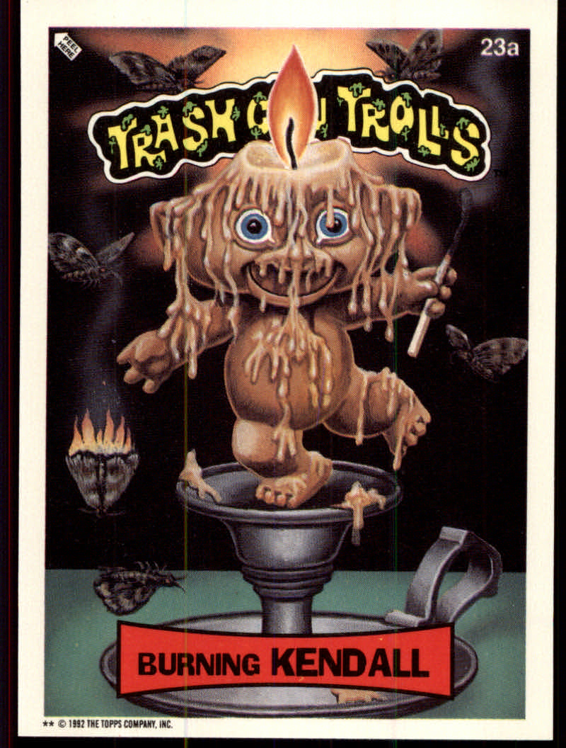 Trash Can Trolls (1992 Topps) "Main Set" Sticker Cards #1a to #44b - Picture 90 of 177