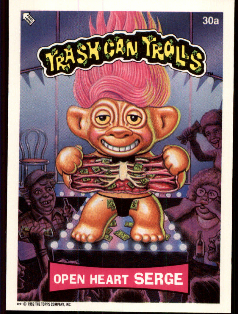 Trash Can Trolls (1992 Topps) "Main Set" Sticker Cards #1a to #44b - Picture 118 of 177