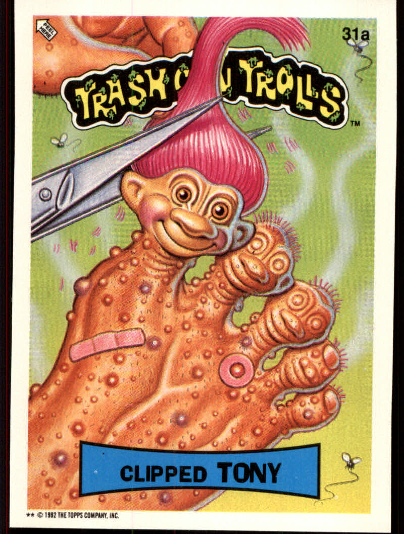 Trash Can Trolls (1992 Topps) "Main Set" Sticker Cards #1a to #44b - Picture 122 of 177