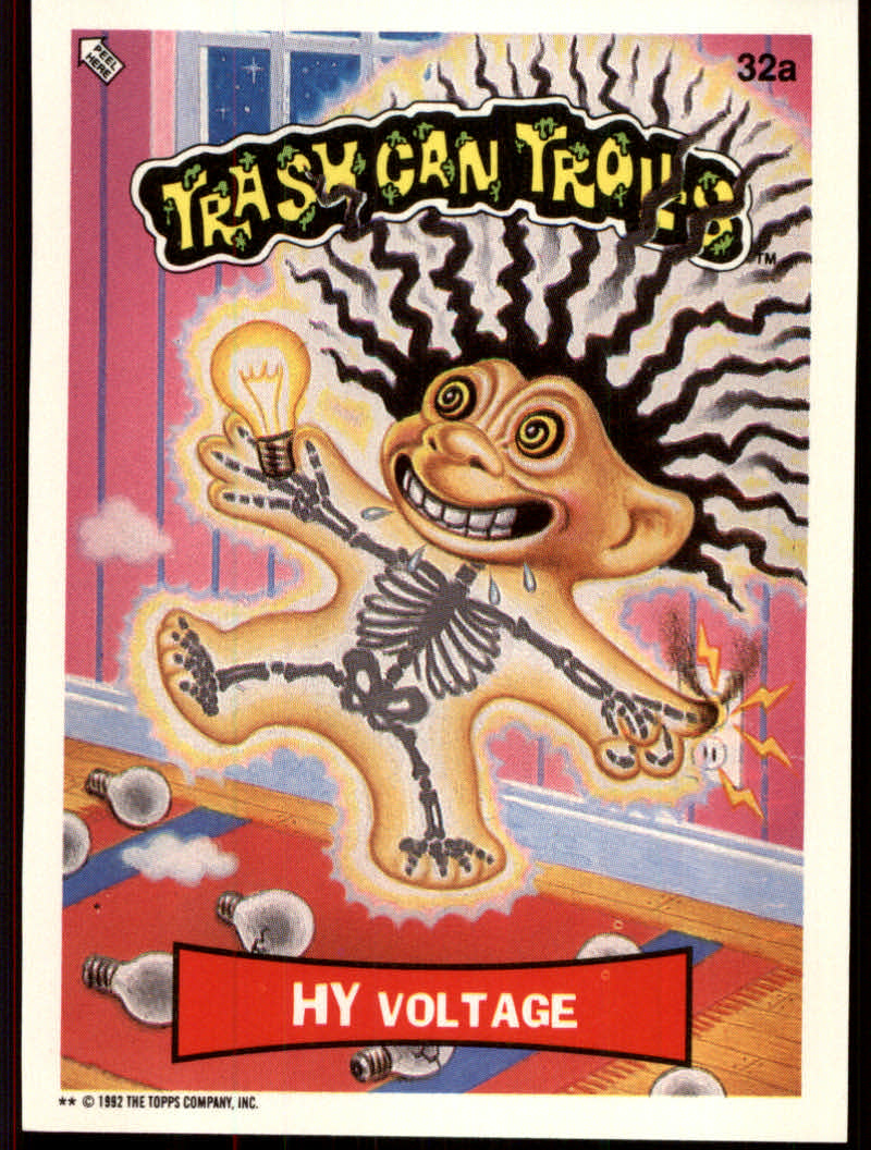 Trash Can Trolls (1992 Topps) "Main Set" Sticker Cards #1a to #44b - Picture 126 of 177