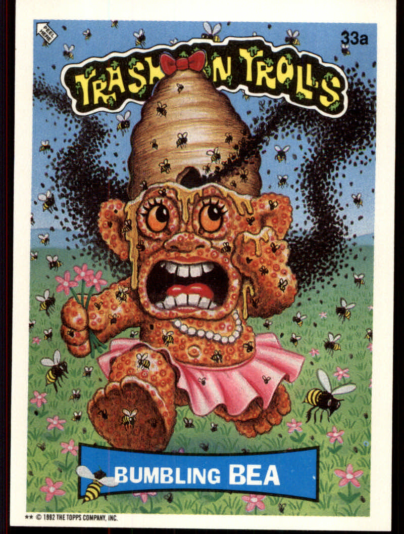 Trash Can Trolls (1992 Topps) "Main Set" Sticker Cards #1a to #44b - Picture 130 of 177