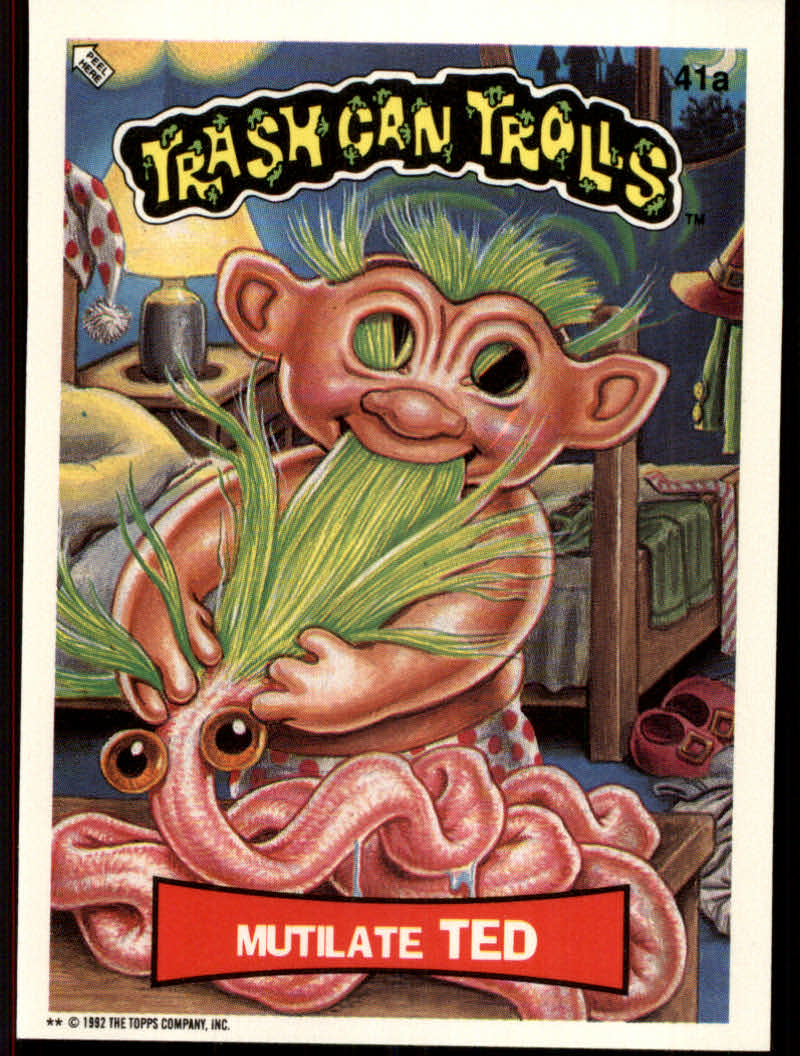 Trash Can Trolls (1992 Topps) "Main Set" Sticker Cards #1a to #44b - Picture 162 of 177