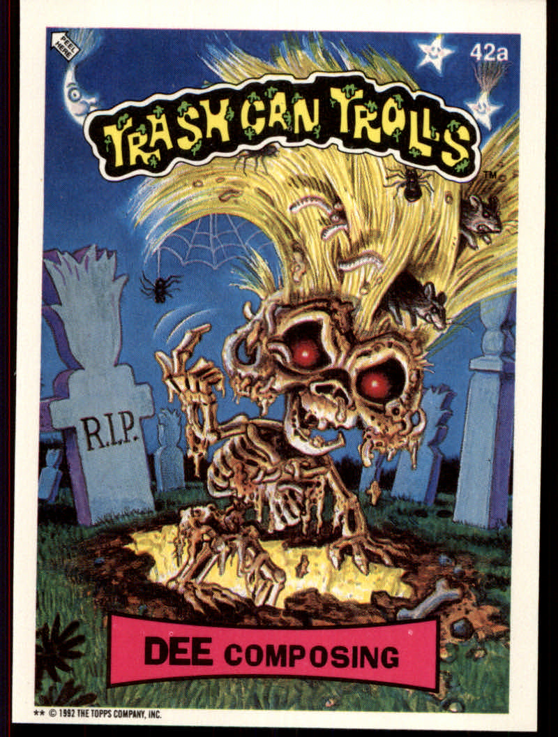 Trash Can Trolls (1992 Topps) "Main Set" Sticker Cards #1a to #44b - Picture 166 of 177