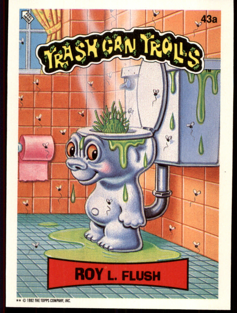 Trash Can Trolls (1992 Topps) "Main Set" Sticker Cards #1a to #44b - Picture 170 of 177