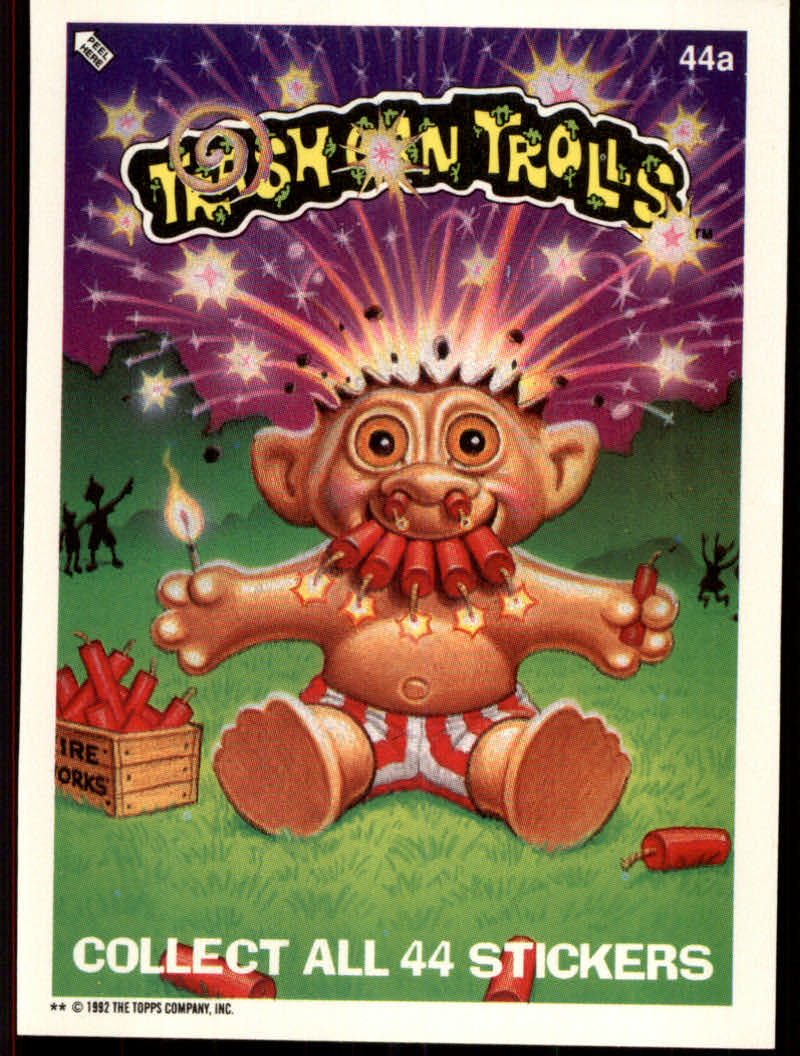 Trash Can Trolls (1992 Topps) "Main Set" Sticker Cards #1a to #44b - Picture 174 of 177