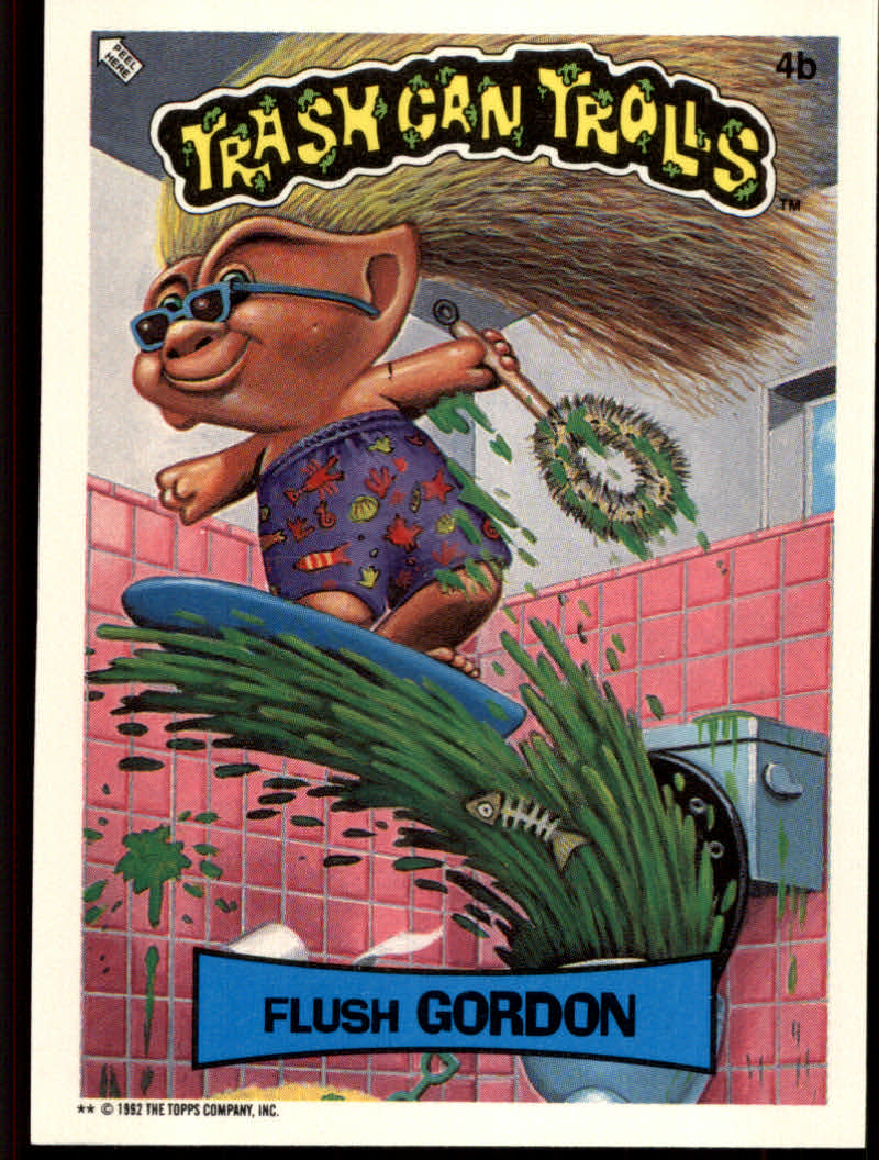 Trash Can Trolls (1992 Topps) "Main Set" Sticker Cards #1a to #44b - Picture 16 of 177