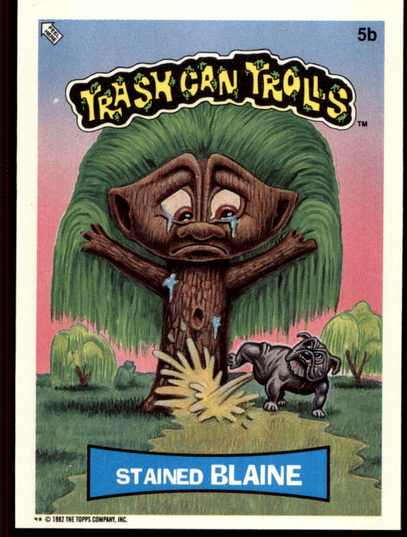 Trash Can Trolls (1992 Topps) "Main Set" Sticker Cards #1a to #44b - Picture 20 of 177