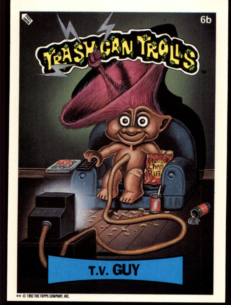 Trash Can Trolls (1992 Topps) "Main Set" Sticker Cards #1a to #44b - Picture 24 of 177