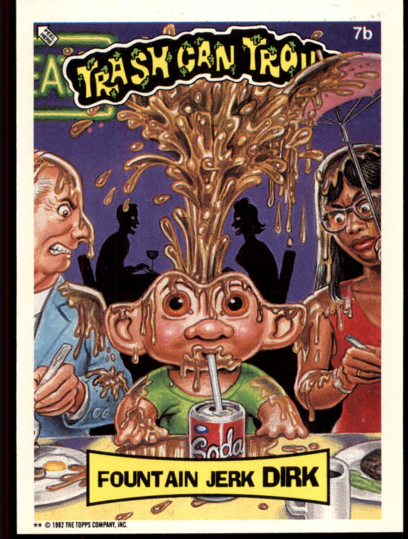 Trash Can Trolls (1992 Topps) "Main Set" Sticker Cards #1a to #44b - Picture 28 of 177