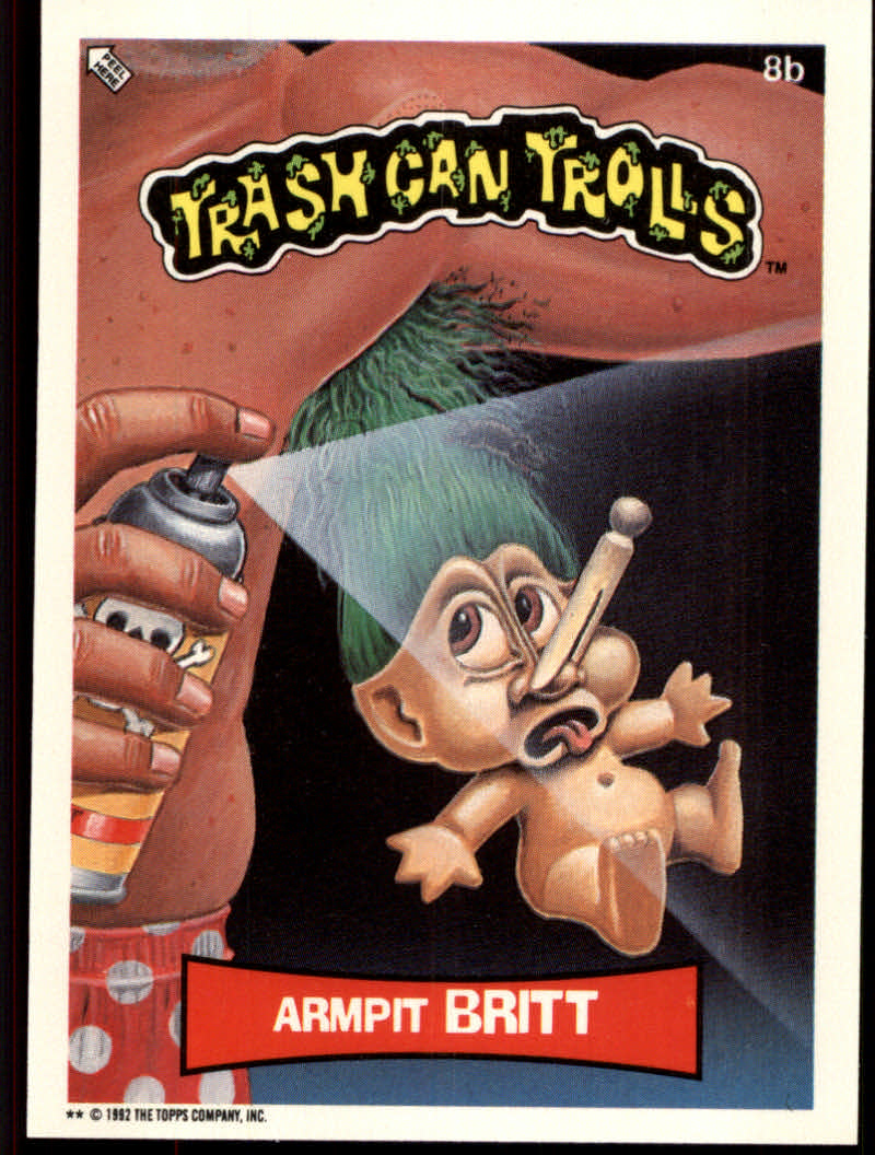 Trash Can Trolls (1992 Topps) "Main Set" Sticker Cards #1a to #44b - Picture 32 of 177