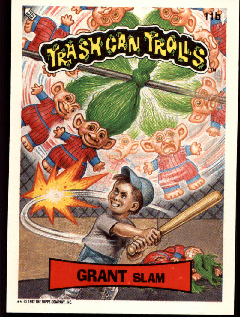 Trash Can Trolls (1992 Topps) "Main Set" Sticker Cards #1a to #44b - Picture 44 of 177