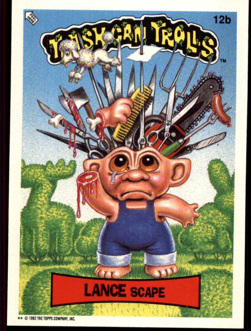 Trash Can Trolls (1992 Topps) "Main Set" Sticker Cards #1a to #44b - Picture 48 of 177