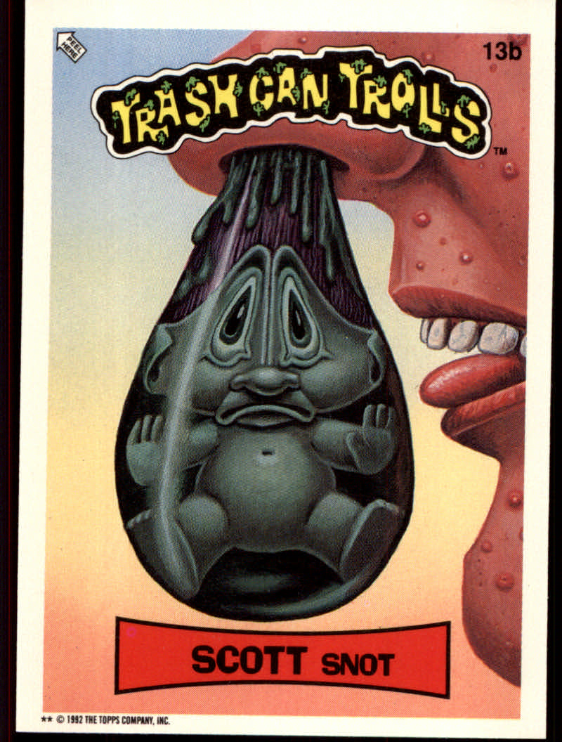Trash Can Trolls (1992 Topps) "Main Set" Sticker Cards #1a to #44b - Picture 52 of 177