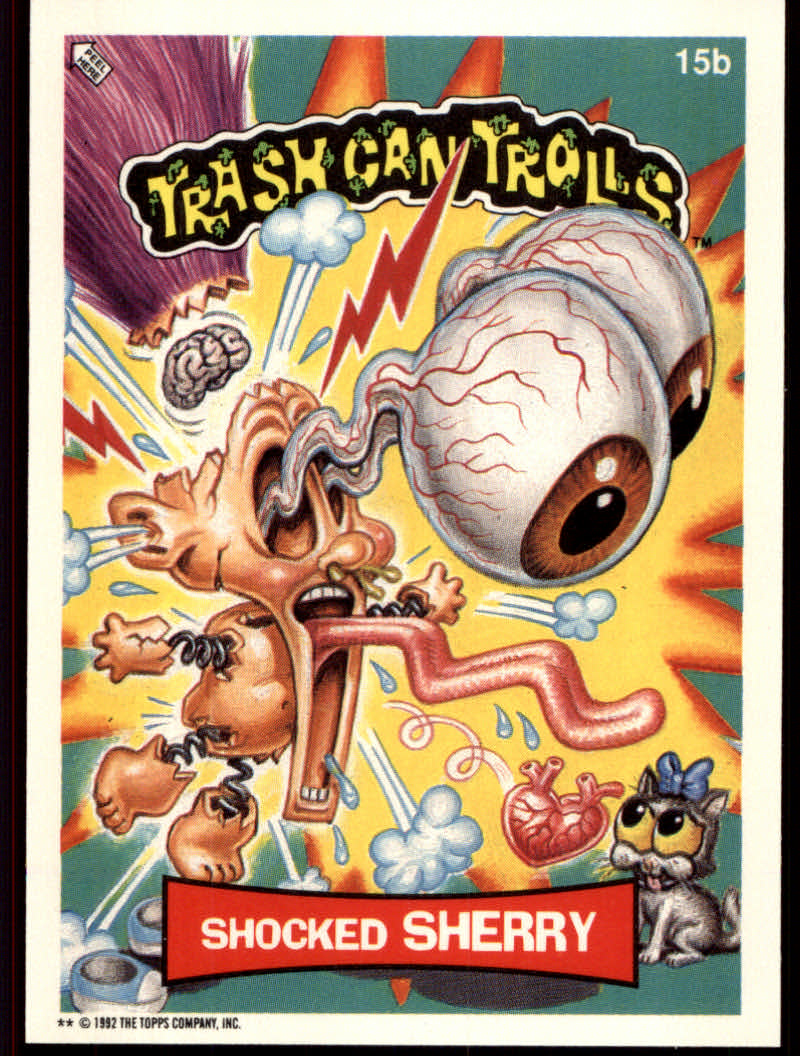 Trash Can Trolls (1992 Topps) "Main Set" Sticker Cards #1a to #44b - Picture 60 of 177