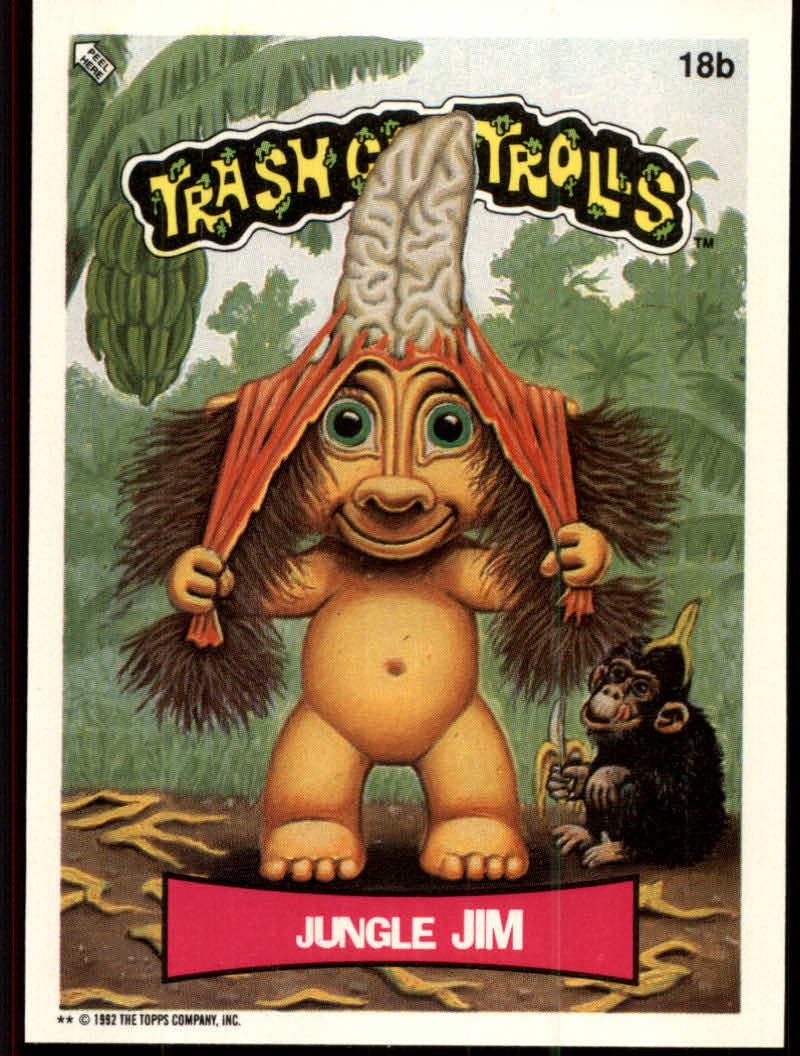 Trash Can Trolls (1992 Topps) "Main Set" Sticker Cards #1a to #44b - Picture 72 of 177