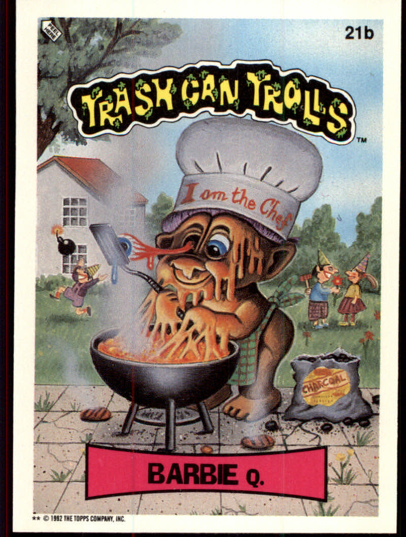 Trash Can Trolls (1992 Topps) "Main Set" Sticker Cards #1a to #44b - Picture 84 of 177