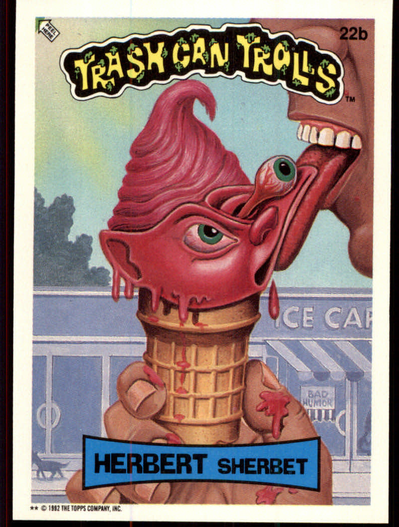 Trash Can Trolls (1992 Topps) "Main Set" Sticker Cards #1a to #44b - Picture 88 of 177
