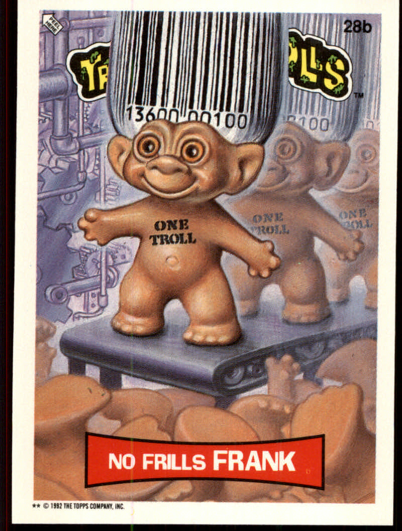 Trash Can Trolls (1992 Topps) "Main Set" Sticker Cards #1a to #44b - Picture 112 of 177