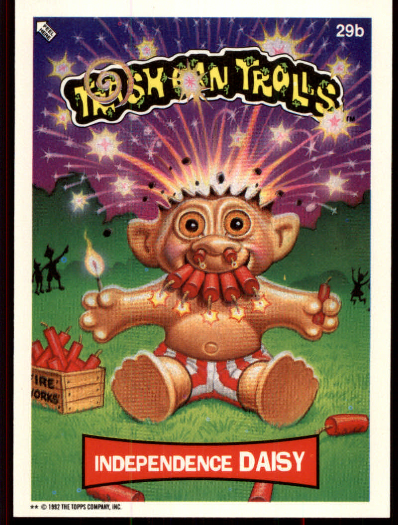 Trash Can Trolls (1992 Topps) "Main Set" Sticker Cards #1a to #44b - Picture 116 of 177