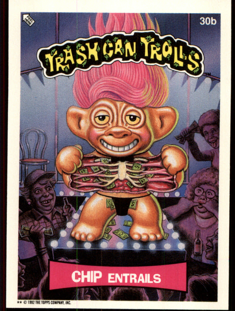 Trash Can Trolls (1992 Topps) "Main Set" Sticker Cards #1a to #44b - Picture 120 of 177