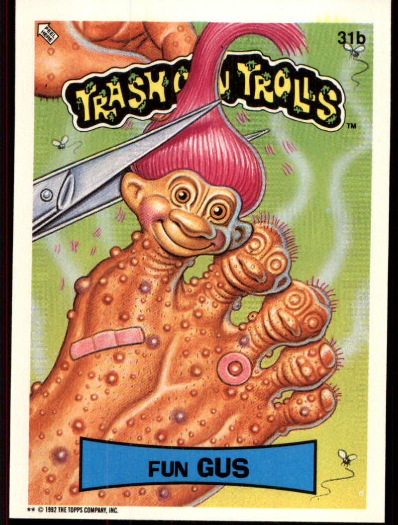 Trash Can Trolls (1992 Topps) "Main Set" Sticker Cards #1a to #44b - Picture 124 of 177