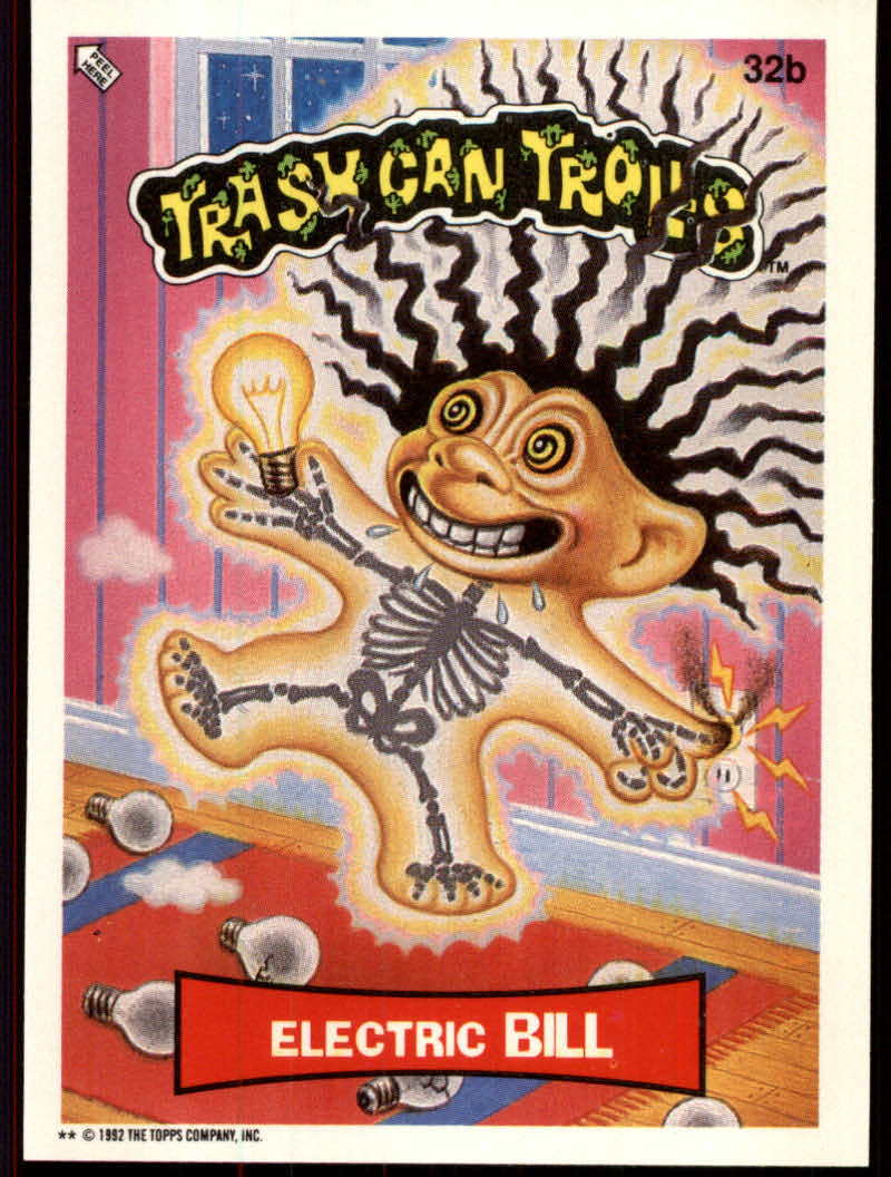 Trash Can Trolls (1992 Topps) "Main Set" Sticker Cards #1a to #44b - Picture 128 of 177