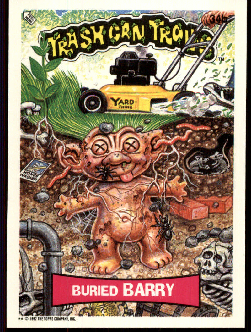 Trash Can Trolls (1992 Topps) "Main Set" Sticker Cards #1a to #44b - Picture 136 of 177