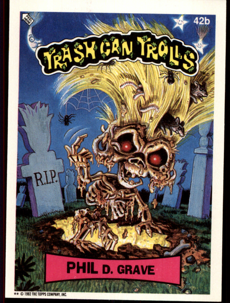 Trash Can Trolls (1992 Topps) "Main Set" Sticker Cards #1a to #44b - Picture 168 of 177