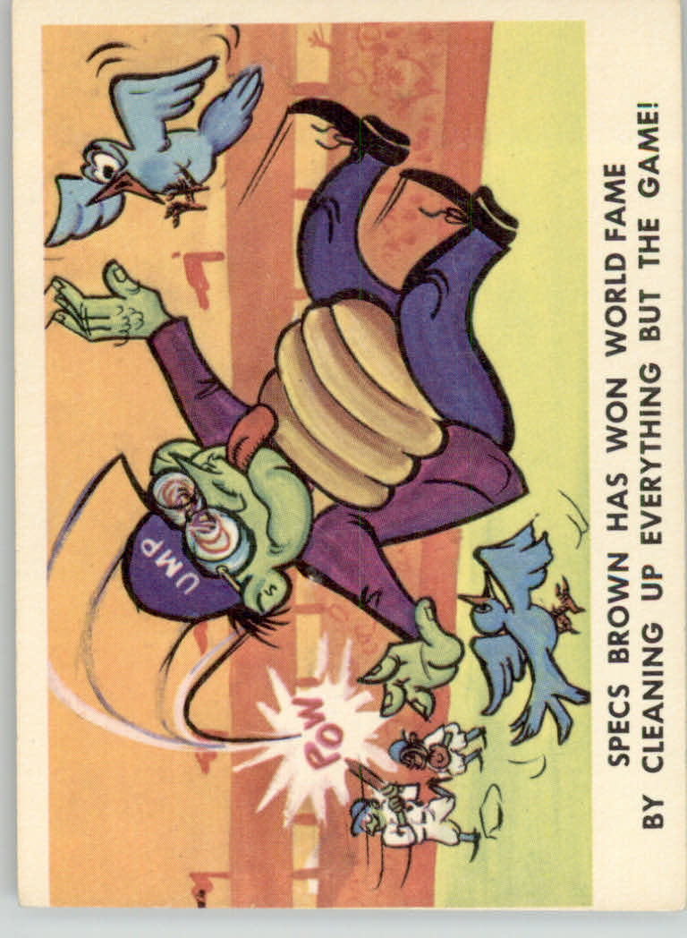 Tarjetas de béisbol Weird-Ohs (Fleer 1966) - Imagen 12 de 17