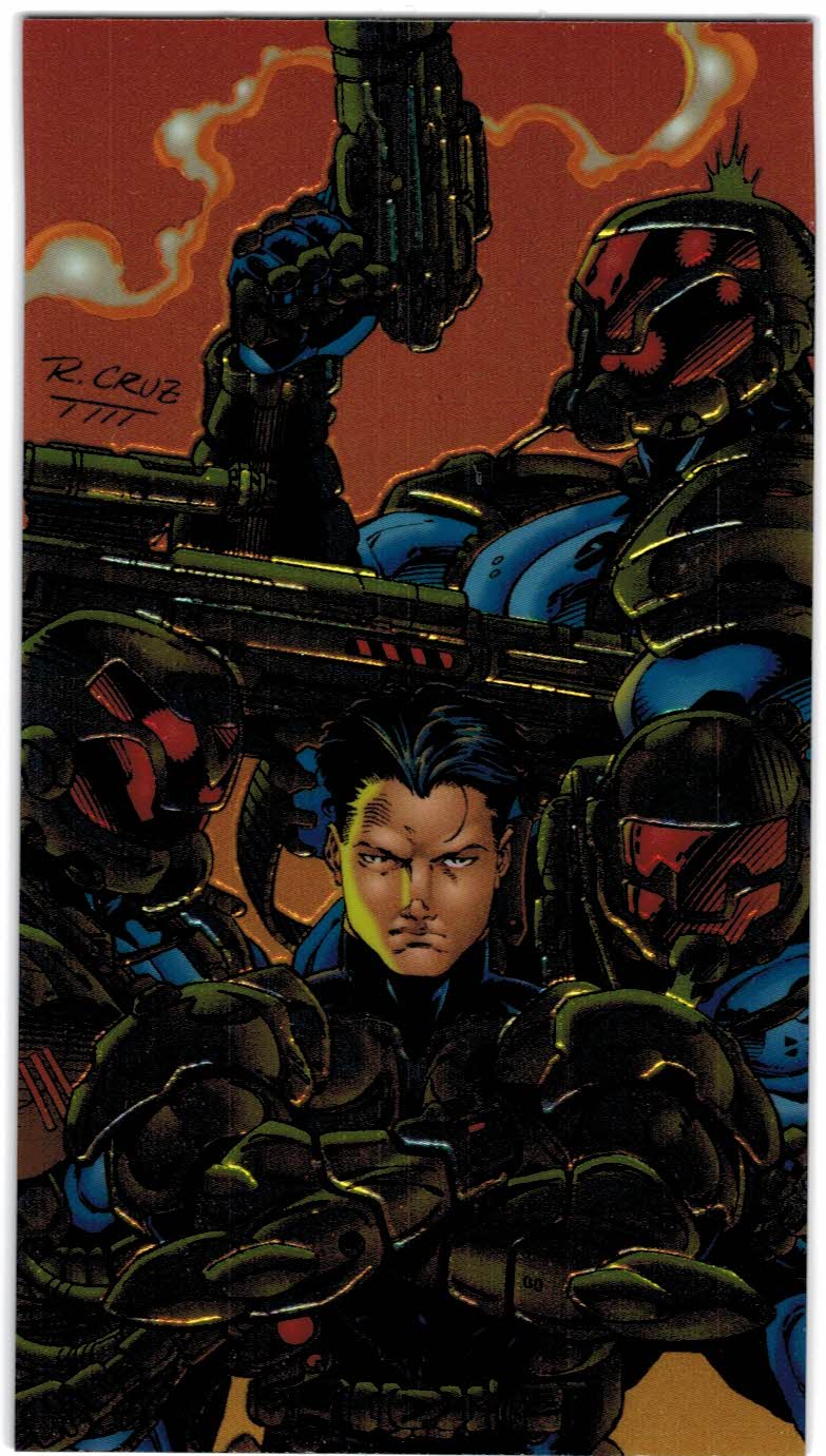 1994 Topps WildC.A.T.s #94 Santini and The Black Razors