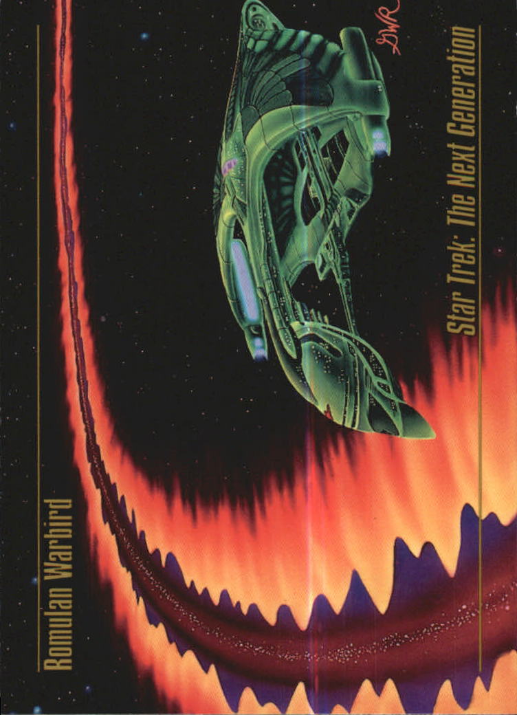 1993 SkyBox Star Trek Master Series #35 Romulan Warbird