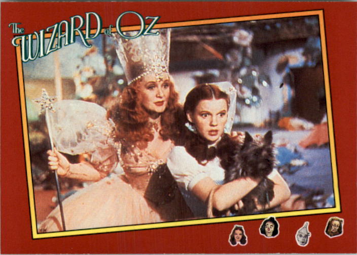 1990 Pacific Wizard of Oz #27 The Ruby Slippers are on Dorothy's Feet
