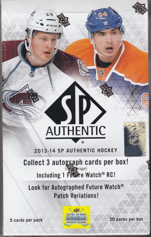 2013-14 SP Authentic Hockey Hobby Box
