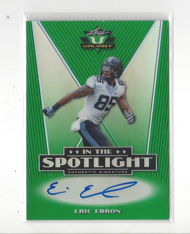 2014 Leaf Valiant Draft In the Spotlight #SEE1 Eric Ebron