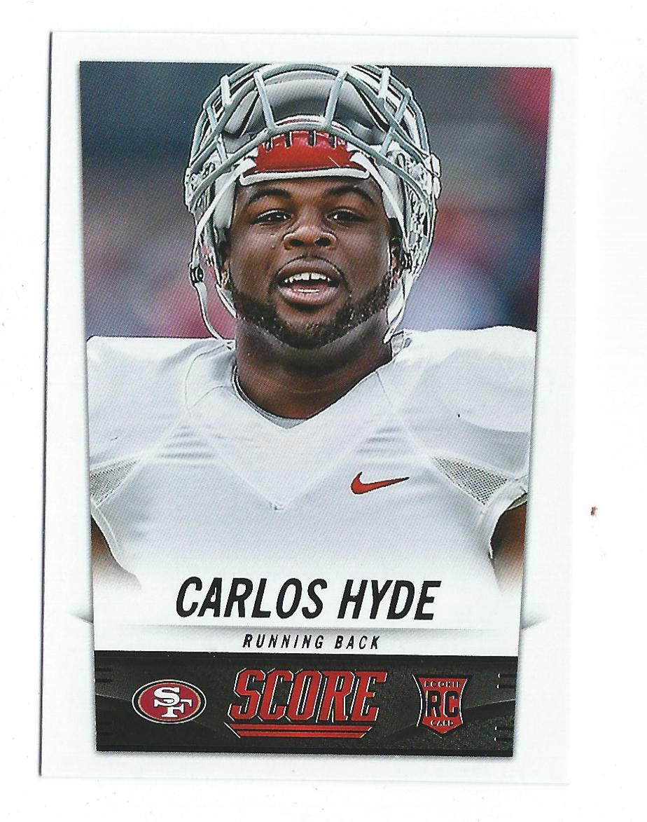 2014 Score #349 Carlos Hyde RC