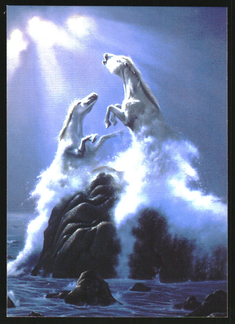 1994 Magic The Gathering MTG Revised Dual Land Underground Sea PSA