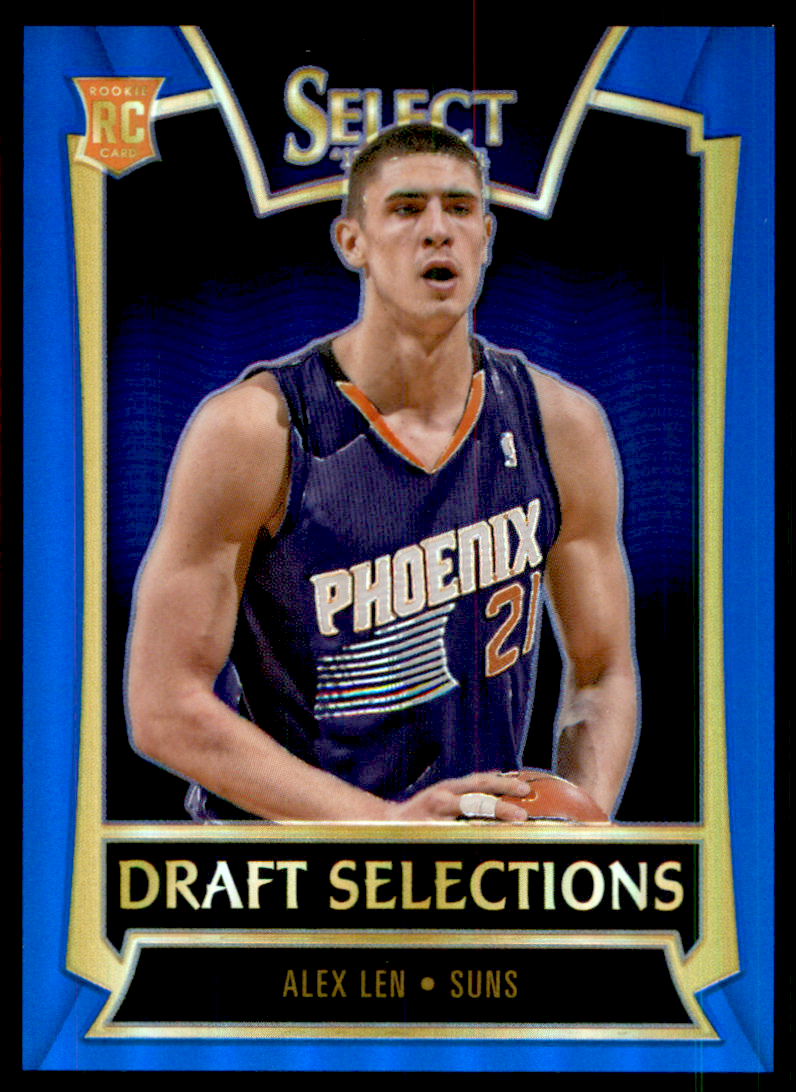 2013-14 Select Draft Selections Prizms Blue #5 Alex Len