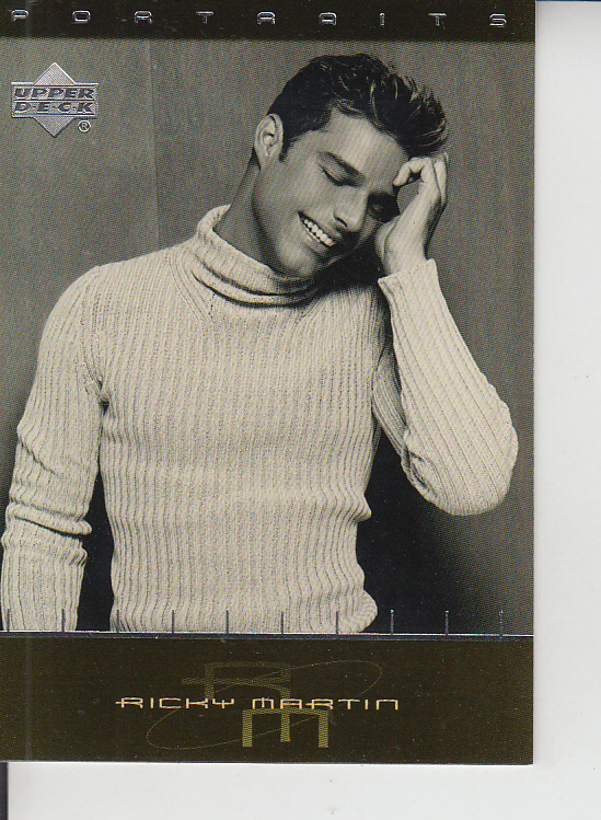 1999 Upper Deck Ricky Martin #28 Ricky's General Hospital co-star